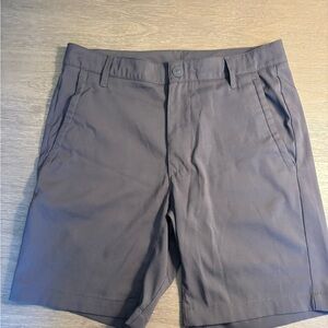 All in Motion Men's Charcoal Flat Front Shorts